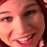 Eighteen year old Alyssa West loves big loads all over her huge tits!