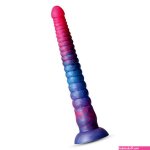 Colours STACKED 12 Slimline Dildo