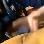 Fingering Pussy While Driving