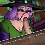 Blowjob From a Sexy Witch Lady