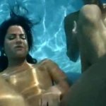 Underwater Lesbian Sex: Fingering Fingering Porn