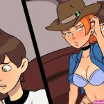 Porn comic On the Road. Ben 10. JinAsault Sex comic the trip hot