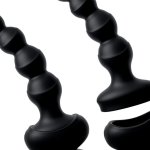 3Some Wall Banger Vibrating Anal Beads by Pipedream