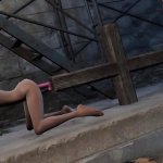 Fallout 4 Holly dildo play