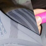 Masturbating with TWO vibrators cumming through underwear cum in boxers