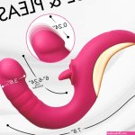 Tease and Please Thrusting and Licking Vibrator Licking Vibrator