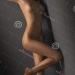 Nude girl posing art stock photo. Image of beauty intimate