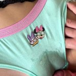 The hottest pussy rubbing and cum on roommates panties