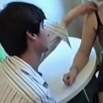 ty mama ensucia con su travieso hijo en la mesa de la cocina