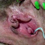 Hairy pussy close up orgasm big clit cunt p. masturbation