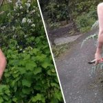 World Naked Gardening Day: Hulme Community Garden Centre volunteers really dig getting their kit off