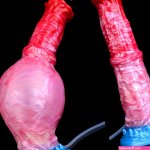 10 Inch Horse Cum Inflatable Dildo