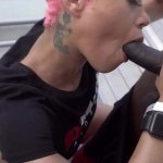 Jasamine Banks Sucks and Swallows