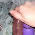 2 dildos 1 pussy