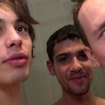 Gay guys go wild anal party!