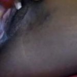 Some Black THOT Playing With Her Pussy