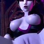 Licking Widowmaker pussy POV