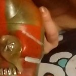 Pussy puffing bong dong smoke poke hollow dildo filled hole