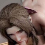 3D Tifa Gets Throat Fucked By Big Cock And Cum Down Her Throat 4K 60FPS watch online