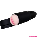 Buy the Shell Shock 7-function Rechargeable Vibrating Bullet-shaped Stroker Male Masturbator