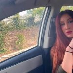Big tits Artemisia Love 420 Smoke Sesh in the car BOOBS FLASHING Full video on OF
