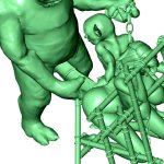 Girl extreme anal gape 003 STL File for Cults
