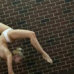 Hot teen babe does gymnastics naked Dora Tornaszkova