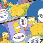 Marge Simpson and Bart porn comics