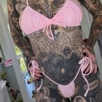 Pink Ruffled Micro Bikini Try On Haul with BIG TITS Petite MILF Romantic Goth GYM Step MOM Metaverse Pornstar Gamer Hentai Tattoos Melody Radford