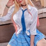 Model Voezacos voezacosplay in cosplay Marin Kitagawa from My Dress-Up Darling