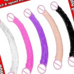 Double Dildo Monsters big Dildo penis Rubber Flesh Artificial Anal Toy big dong sex product