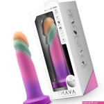 Sunrise Gaze Ridged Dildo