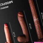 : 20.47 Inch Extra Super Long Dildo Anal Plug Sex Toys for Deepest SexRealistic No-Balls Huge Big Thick Giant Dildo with Small GlansStrong Suction Cup Soft Flexible Strap on Sex Toy for