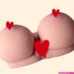 5lb Fantasy Sex Doll Torso Double Tits with Pussy2 in 1 Mens Masterburter