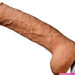 John Holmes UltraSKYN Ultra Realistic Dildo with Vac-U-Lock Cup 12 Flesh