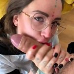 Horny nun chooses NONSTOP hard blowjob for BIG dick her stepbrother