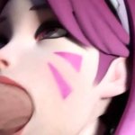 Le Sserafim D.va blowjob and facial