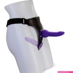 Double Penetration Strap-On Harness Realistic G-spot Anal Dildo Lesbian Sex Toys