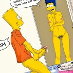 Marge and Bart Nude