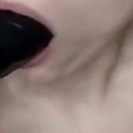 Trying out my new thrusting dildo! Watch how deep I can take it..
