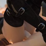 Hentai Yennefer from 3D Game The Witcher 3 is Used a...