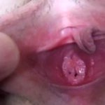 Stretch pussy lips Butt slaps pussy contractions POV
