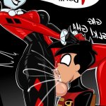 Harley captures Robin Batman Spakka