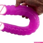 Double Dildo 16.5 Inches Long Dildo Realistic Penis For lesbian Flirting FAAK Masturbation Stimulate Vaginal Sex Toys For Women