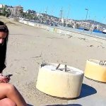 Curvy Spanish Mature Sonia talk to Anal Sex on Public Beach