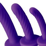 Buy Strap U Tri-Play Silicone Dildo