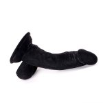 Cox Curved Dildo 2 Black Suction Cup 16 x 4 cm