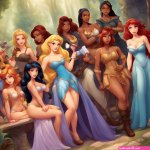 Disney princesses nude by thobita3 on DeviantArt