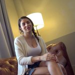 College girl get creampie for money