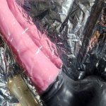 NEW Bad Dragon CHANCE UNFLARED Fantasy LARGE Silicone Dildo CUM TUBE SUCTION CUP